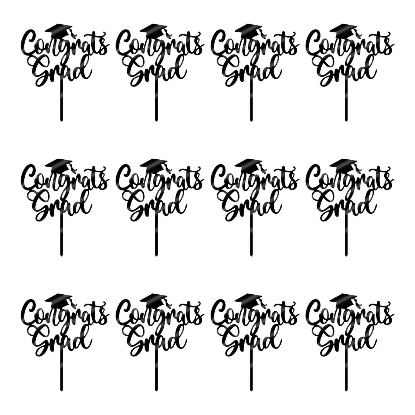 24 Pack Nurse Cupcake Toppers Nursing School Graduation Cupcake Picks Medical Rn Nurse Grad Themed Birthday Baby Shower Party Cake Decorations Supplies BST326L