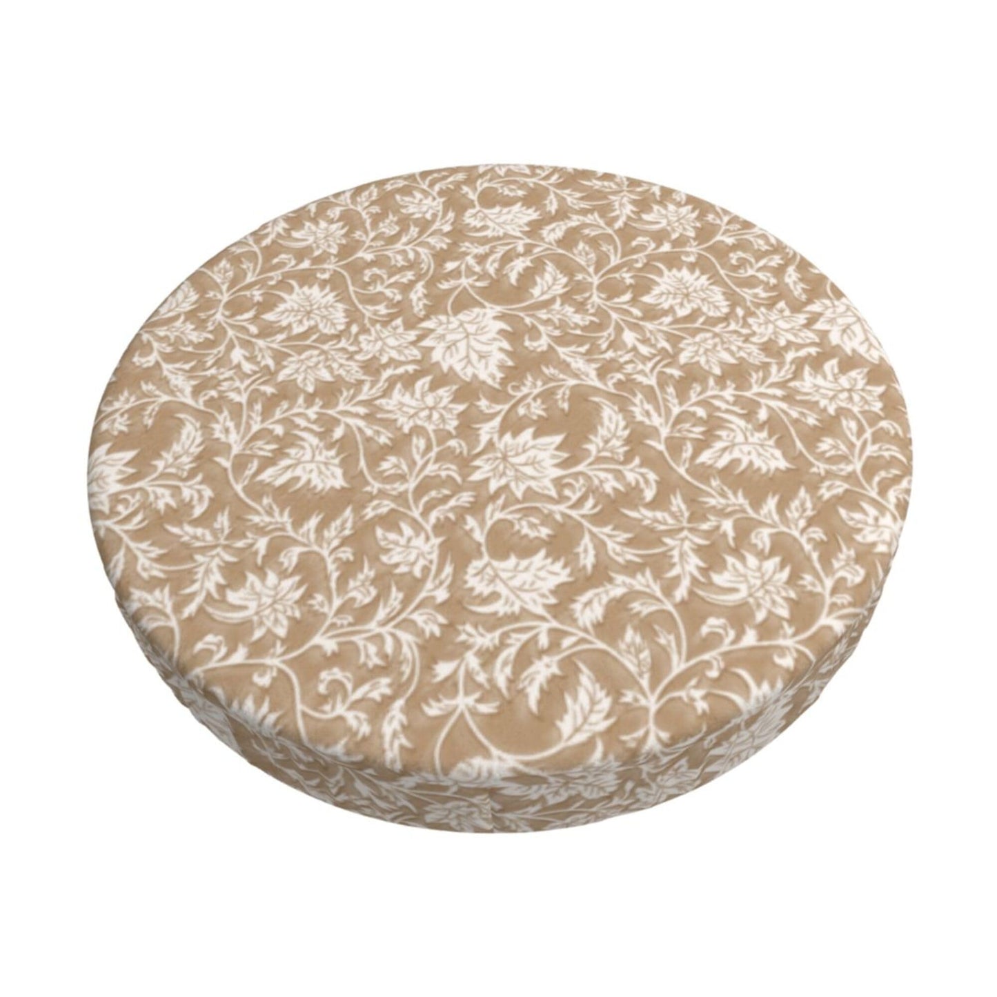 Heart Round Bar Stool Cover - Pink Red Love Heart Chair Seat Cushion Slipcover 12 Inch for Restaurant Cafe Hotel Bar BST202