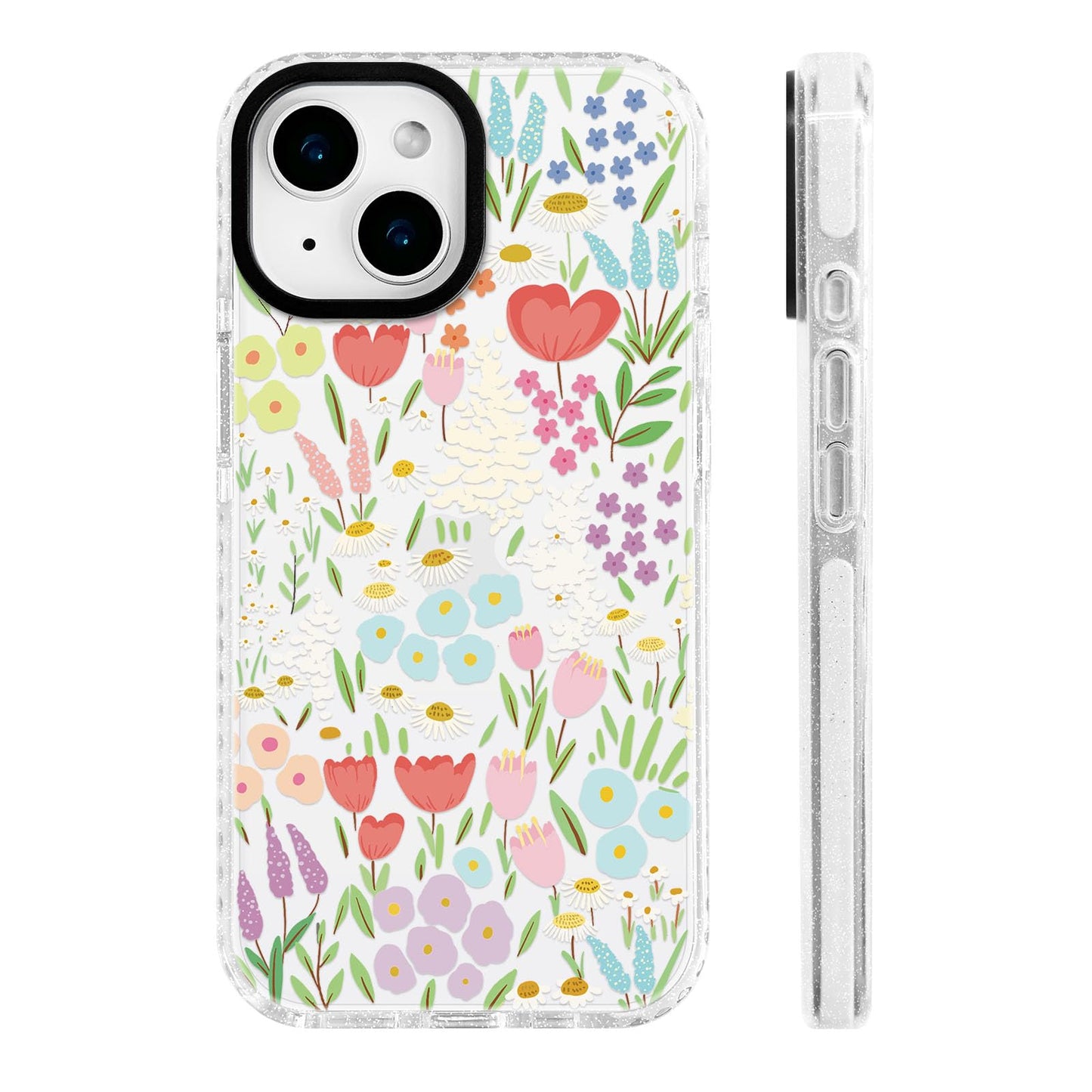 for iPhone 16 Pro Case [Military-Grade Drop Protection/Stylish Soft TPU Protective/Camera Protection/for Women & Girls] - Beach Party Collage Pattern with Mermaid WN420