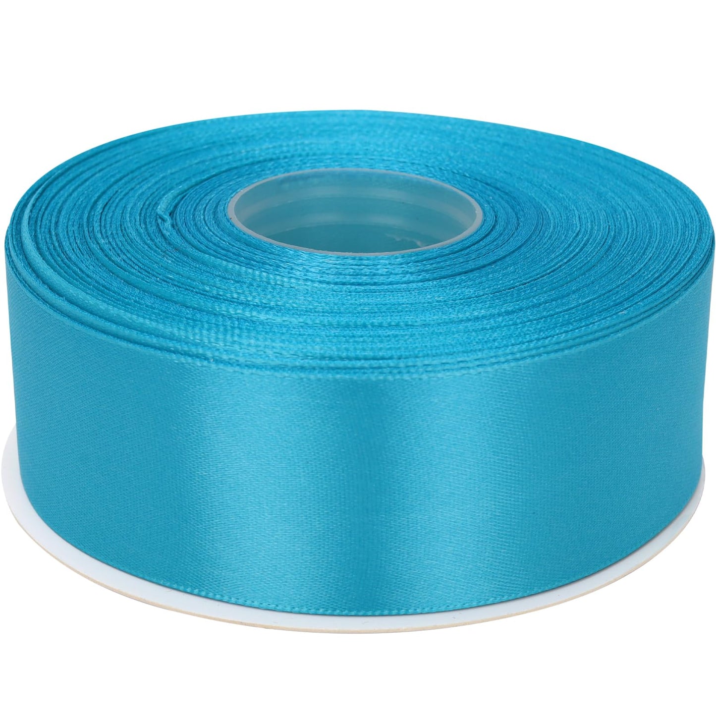1-1/2 Inch Single Face Polyester Ribbon, 50 Yards Bulk Roll (Orange)–Wrinkle-Resistant Craft Ribbon for Gift Wrapping, Wedding Decor, DIY Projects BST220