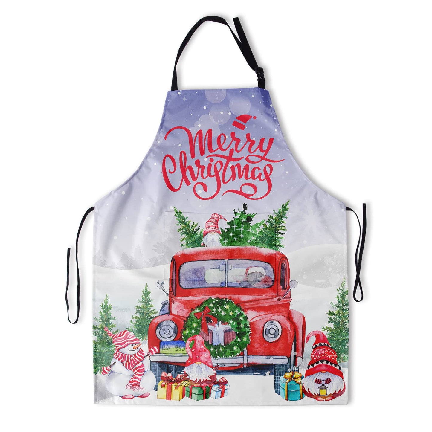 Giwawa Unisex Adult Apron Waterproof Stain Resistant Kitchen Cooking Apron with 2 Pockets for BBQ Grill Painting BST326H