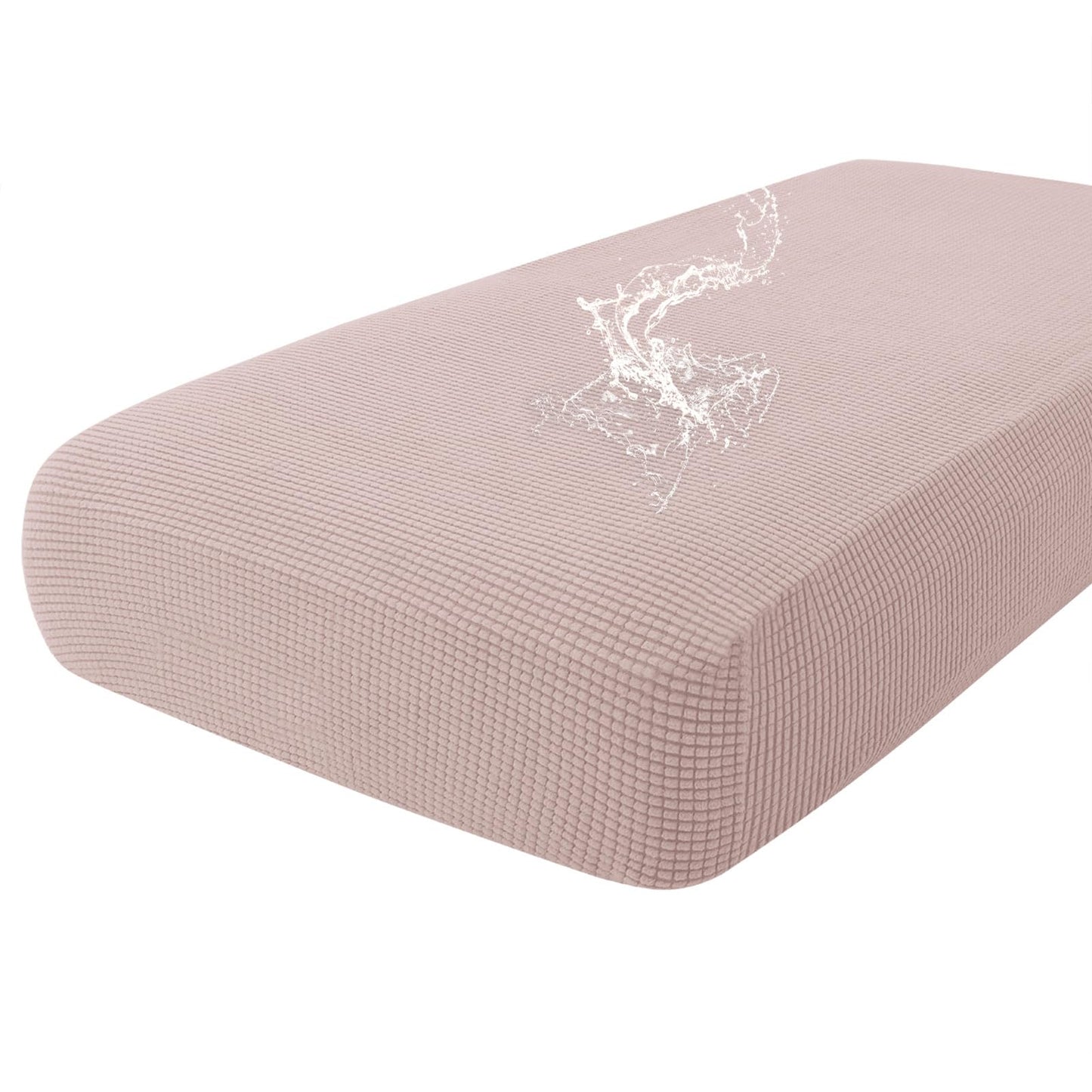 Waterproof Couch Cushion Covers for Pets, Non Slip Sofa Seat Cover | Stretch Jacquard Fabric, Elastic Bottom, Non Slip Fit, Waterproof Protection, Pet Hair Protection (1 Piece for Backrest M) BST202