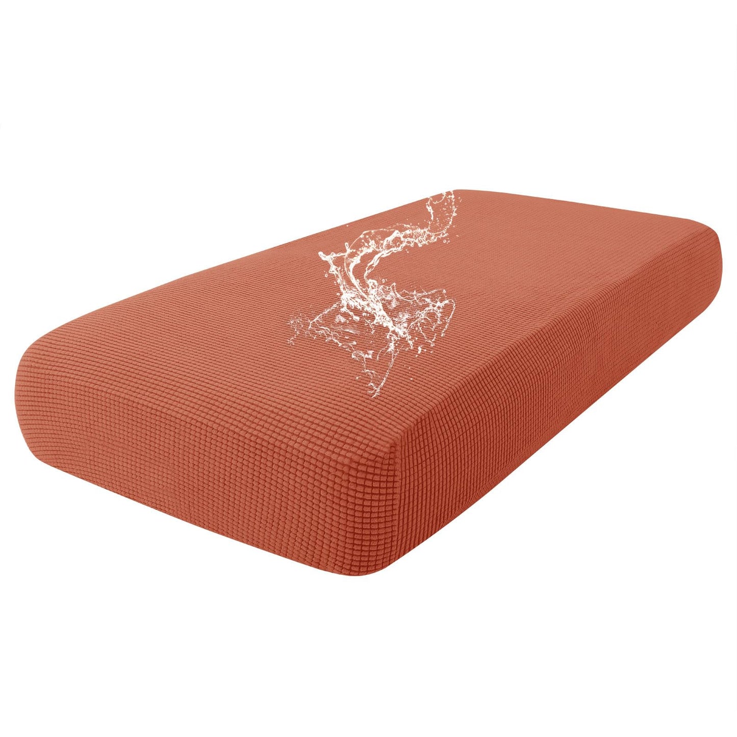 Waterproof Couch Cushion Covers for Pets, Non Slip Sofa Seat Cover | Stretch Jacquard Fabric, Elastic Bottom, Non Slip Fit, Waterproof Protection, Pet Hair Protection (1 Piece for Backrest M) BST202