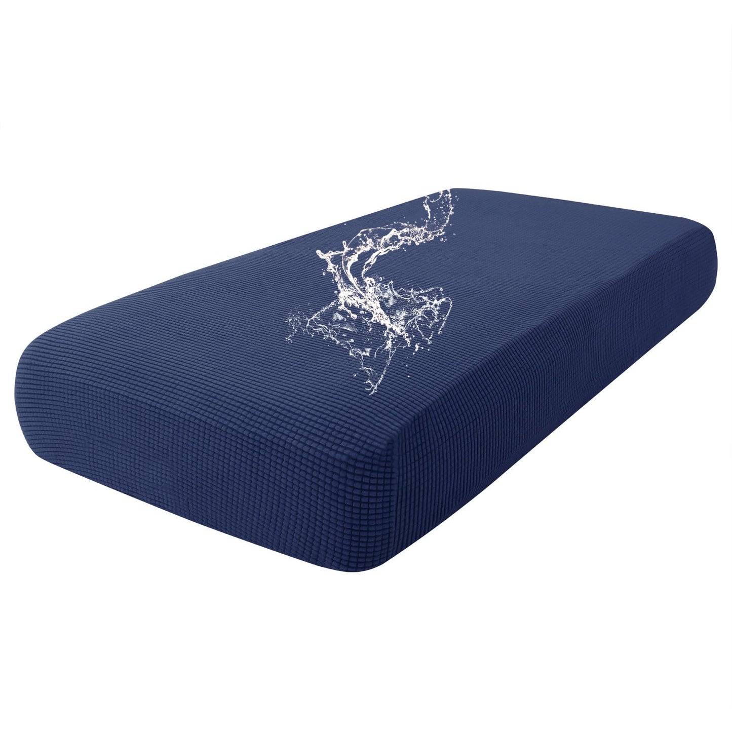 Waterproof Couch Cushion Covers for Pets, Non Slip Sofa Seat Cover | Stretch Jacquard Fabric, Elastic Bottom, Non Slip Fit, Waterproof Protection, Pet Hair Protection (1 Piece for Backrest M) BST202