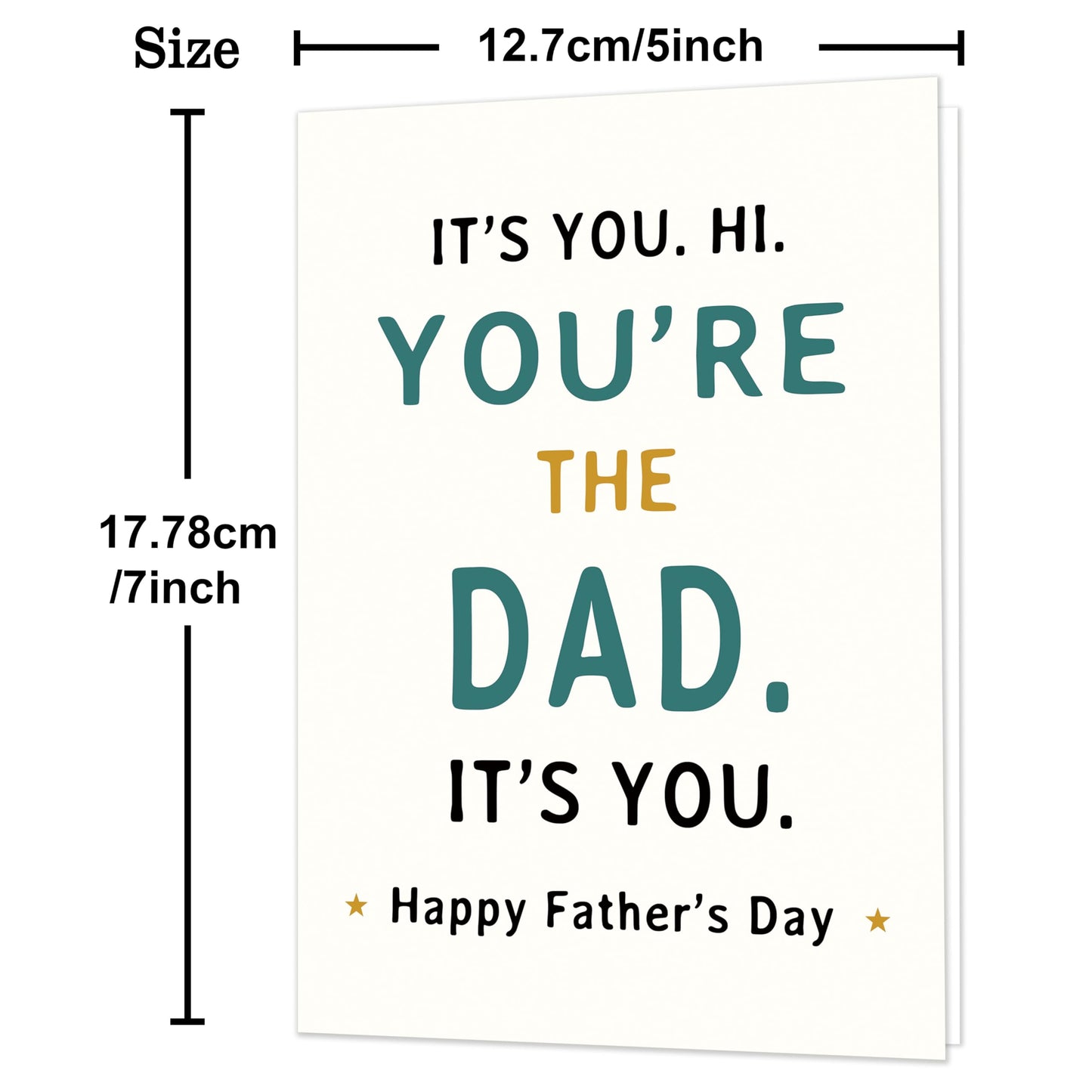 Fathers Day Card Gifts for Husband,Fathers Day Card Gifts from Wife,Happy Father's Day Cards Decorations Gifts For Husband,Heartfelt Appreciation Gift from Wife BST220