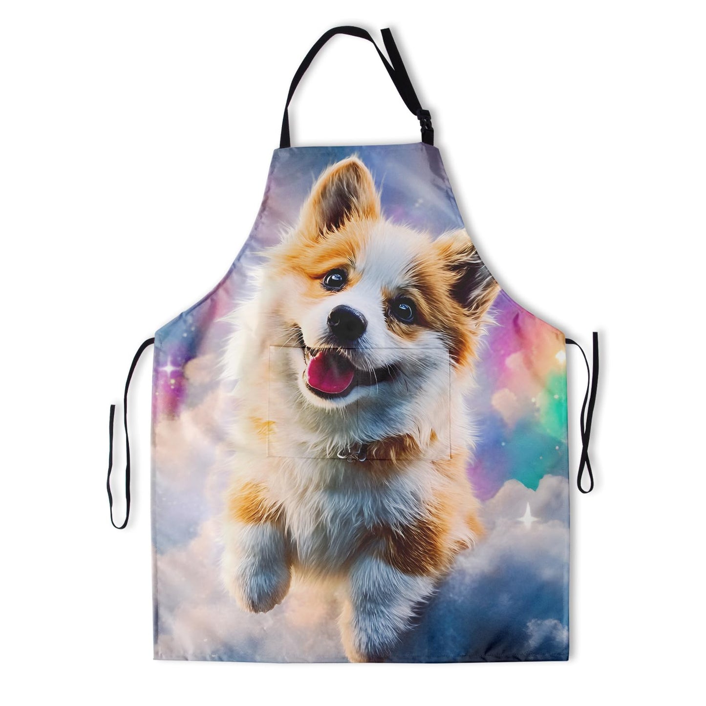 Art Apron with Pocket for Women Men | Kitchen Aprons Chef Apron for Cooking Baking BBQ Painting Gardening BST202