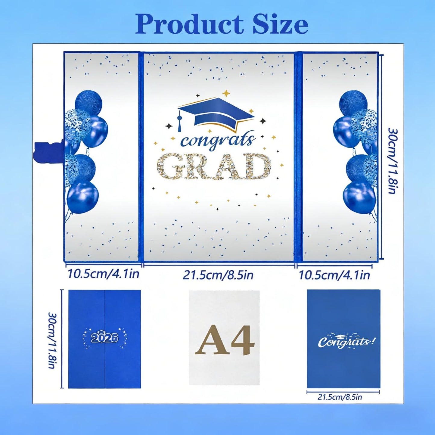 SIHPTO Graduation Guest Book 2026 College Graduation Party Decorations,Red Graduation Signature Book,Class of 2026 Congrats Grad Guest Book Alternative, Graduation Gifts for Her Him BST326L