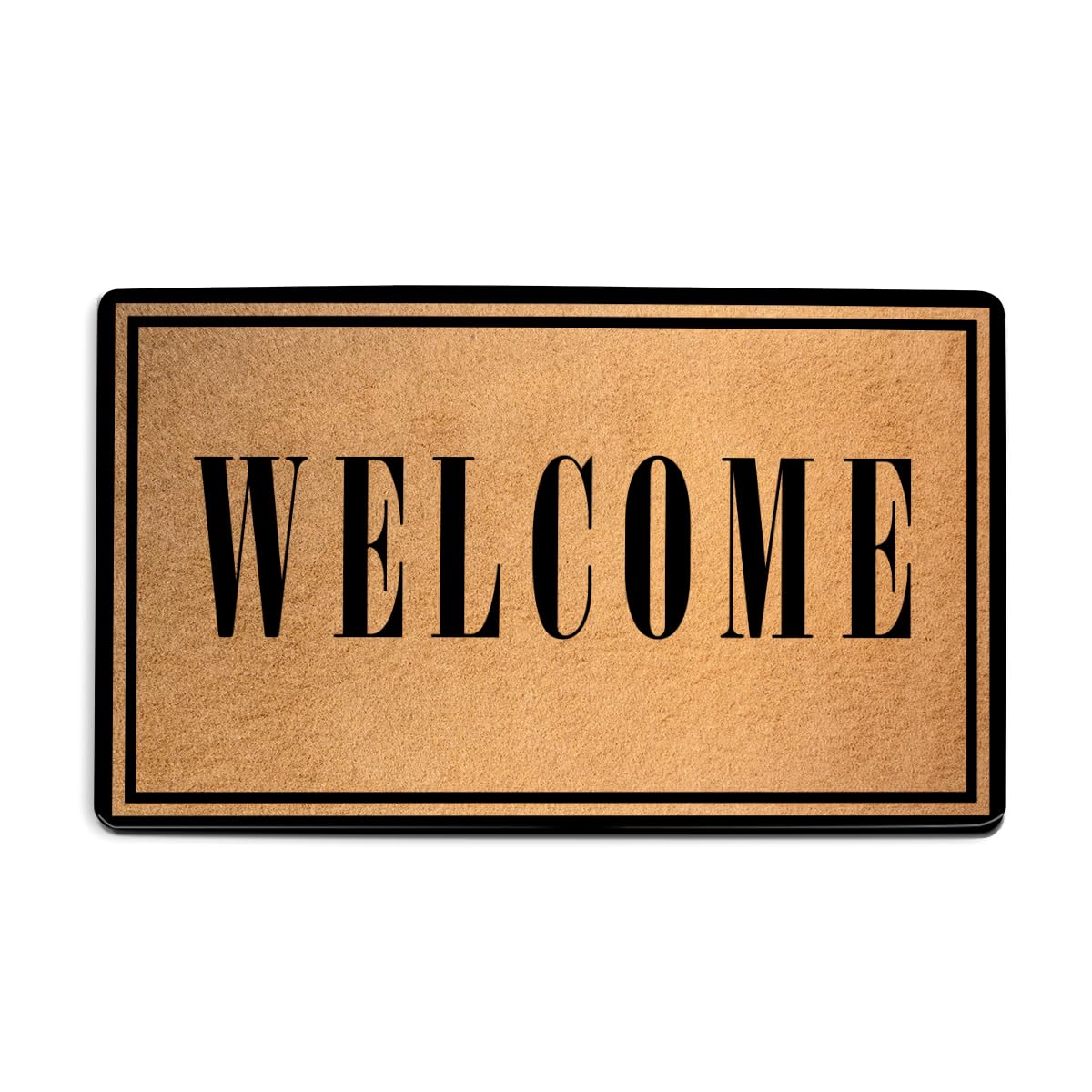 Funny Cat Door Mat 18x30 Inch, Faux Coco Coir Doormat with Non-Slip PVC Backing, Cats Printed Welcome Mat for Outdoor Indoor Entryway Porch Home Kitchen Patio, Cat Lover Gifts for Women Mom BST202