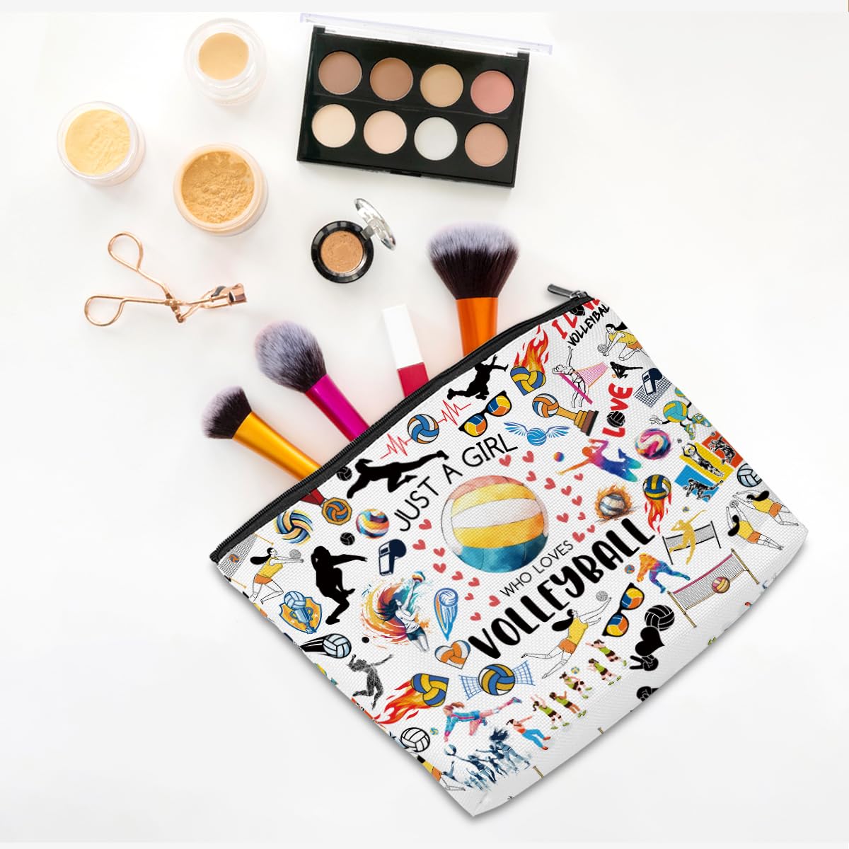 Funny Cat Gifts Makeup Bag Cat Gifts for Girls Cats Lover Cosmetic Bag | Cat Mom Gifts Cat Stuff Cosmetic Bag Toiletry Bag Zipper Pouch for Girls Female Sister Daughter Birthday Friendship BST202
