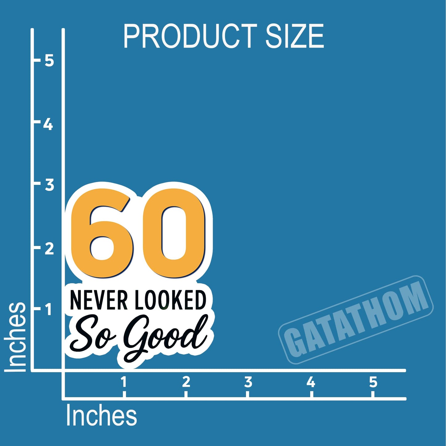 (3PCS) 83 Never Looked So Good Sticker – Happy 83th Birthday, Waterproof Vinyl Decals for Party Decor, Scrapbooking, Water Bottles, Laptops, Size 3" x 2.5" BST202
