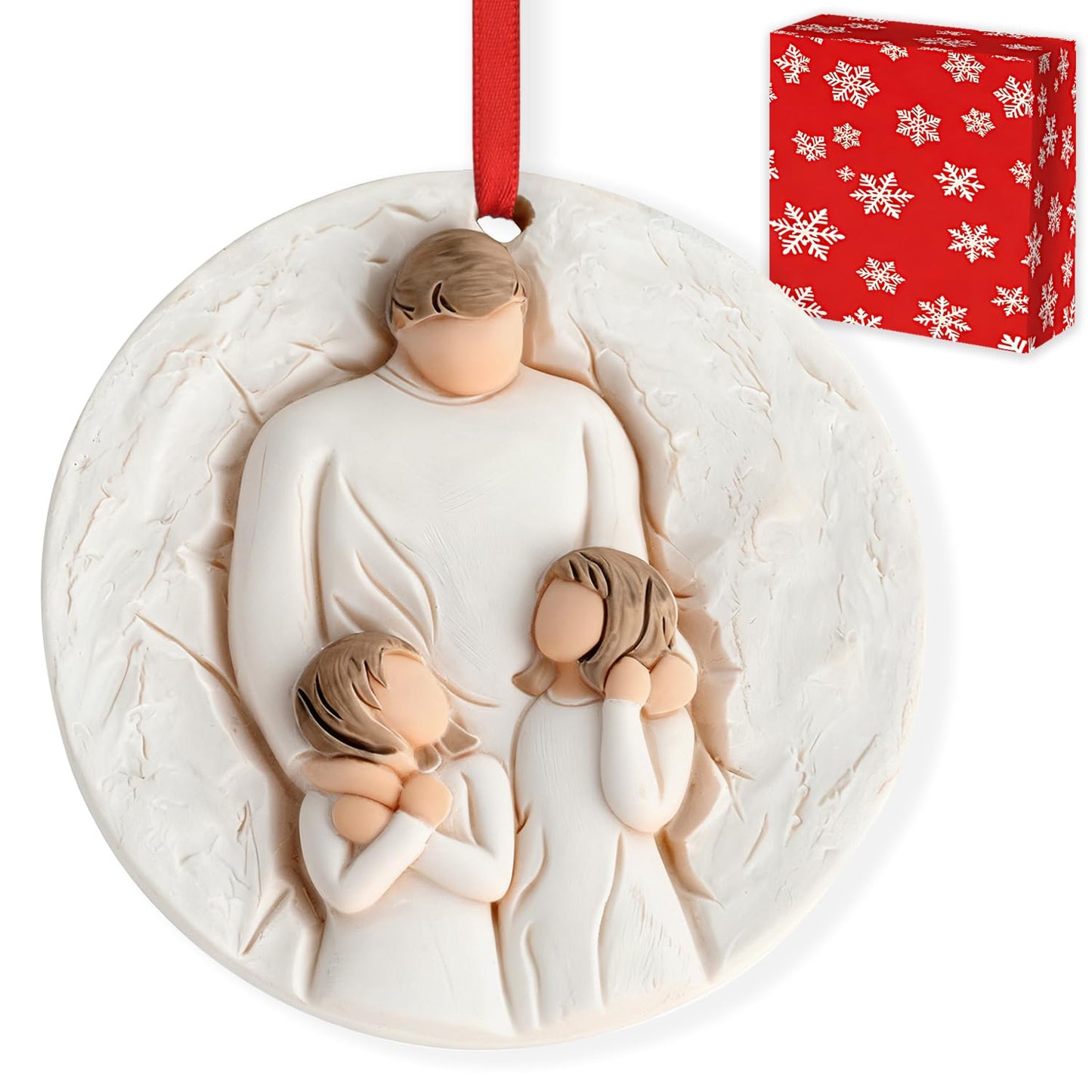 3D Christmas Ornament 2026 Wedding Gifts for Couple - Romantic Our First Christmas Married Engaged Ornament Bridal Shower Gift - Just Married Ornaments for Xmas Tree, Mr and Mrs Gifts for Newlyweds BST326H