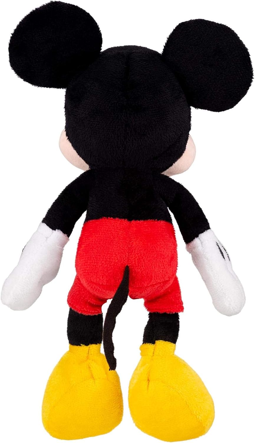 Disney Mickey Mouse Small Child Plush Toy Stuffed Character Doll - Cute, Soft & Huggable 11 Inch Original Minnie Mouse & Friends Mini Bean Bag Figure for Baby, Toddlers, Girls, Boys & Adults