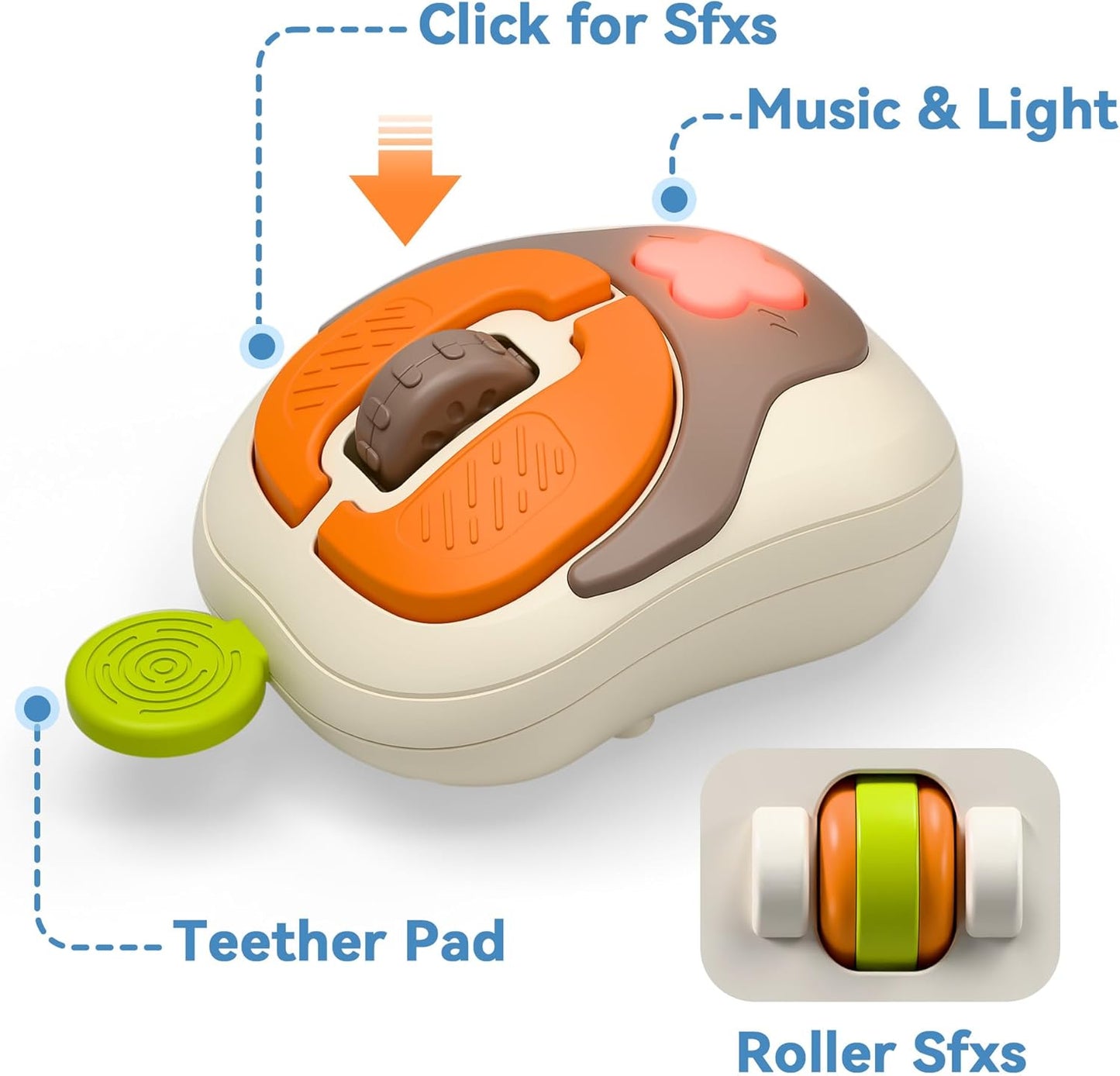 iPlayiLearn Baby's Tech Set Baby Musical Toy 6-12 Month 68
