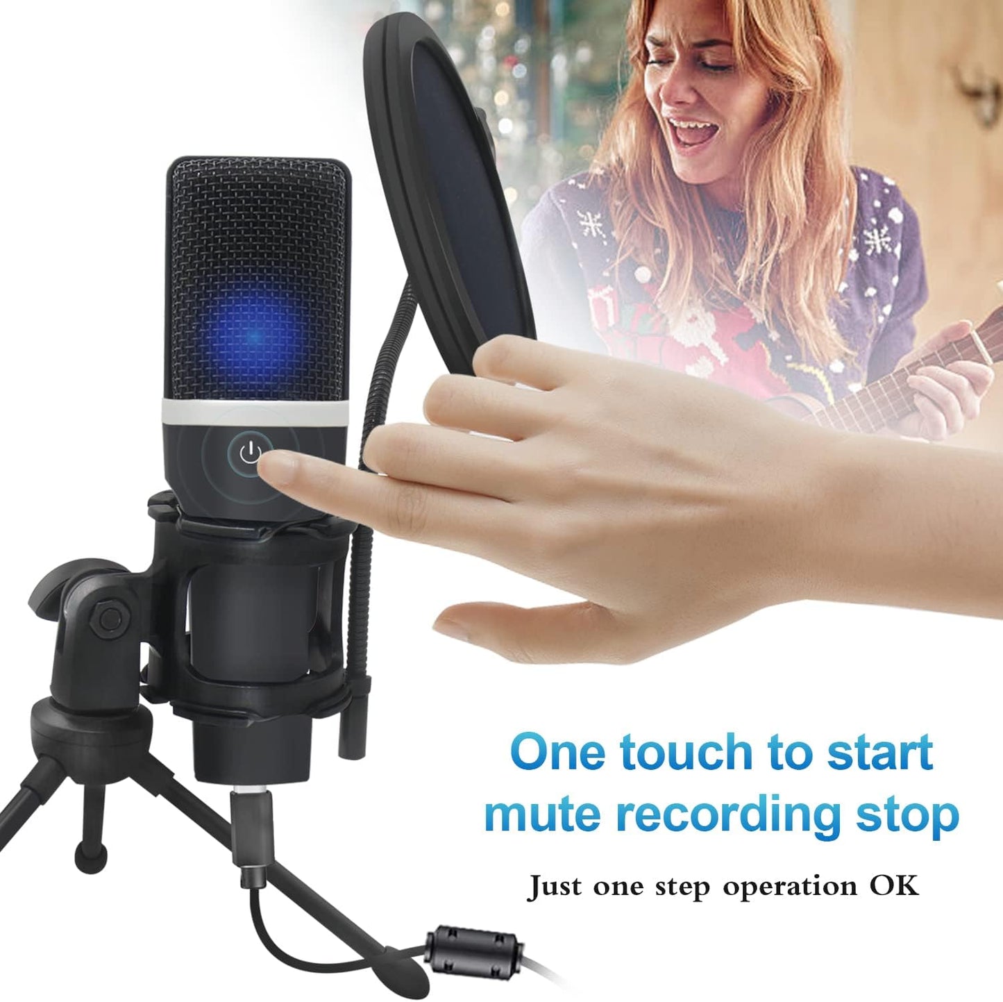 Condenser Streaming Microphone 95-97