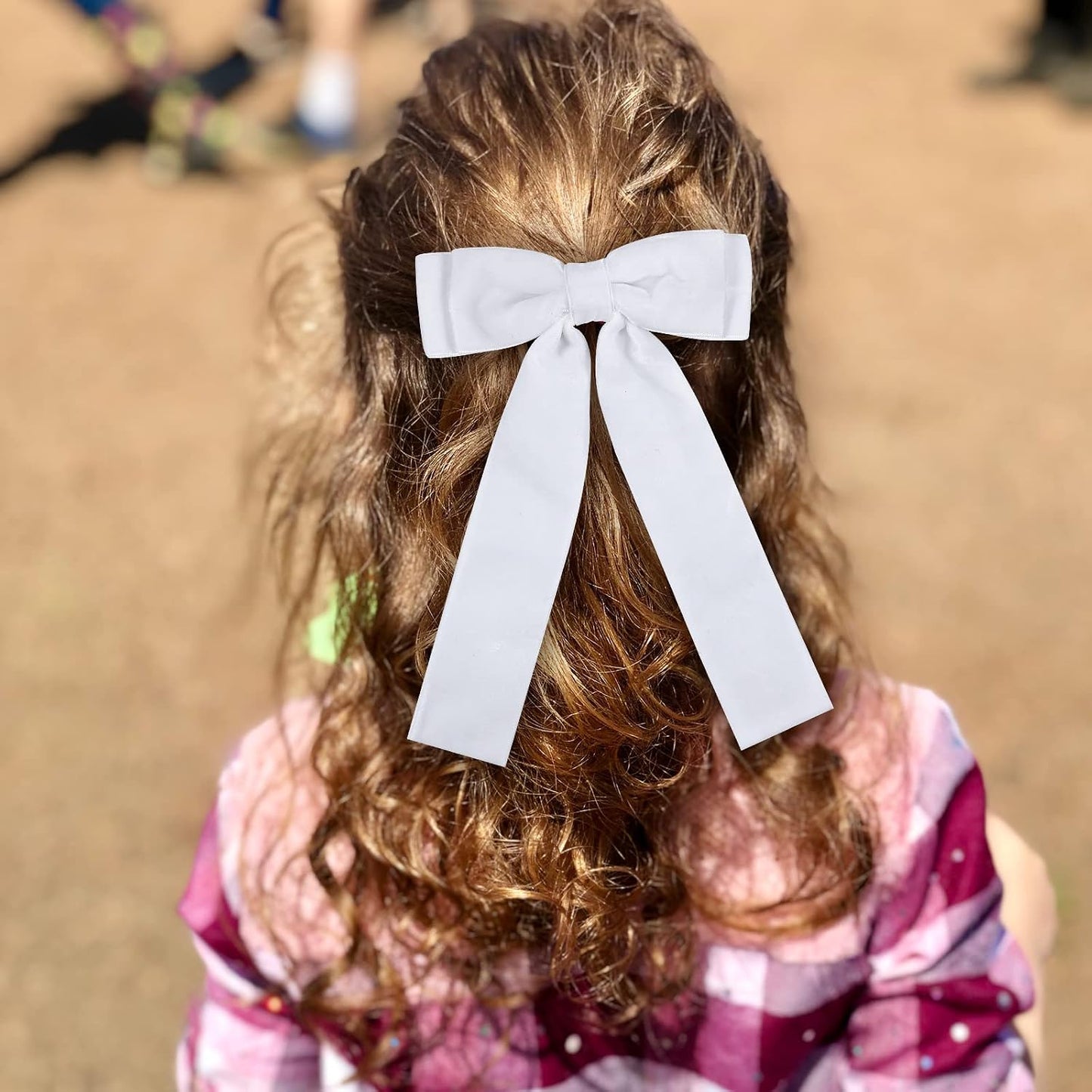 Velvet Bow Hair Ties, Classy Women Girls Hair Styling Accessories, Gift Hair Bows Cute Hair Clips for Mom Women Girl Stuff, Elegant Headdress Decor, Back to School Outfits, Black and White WN420
