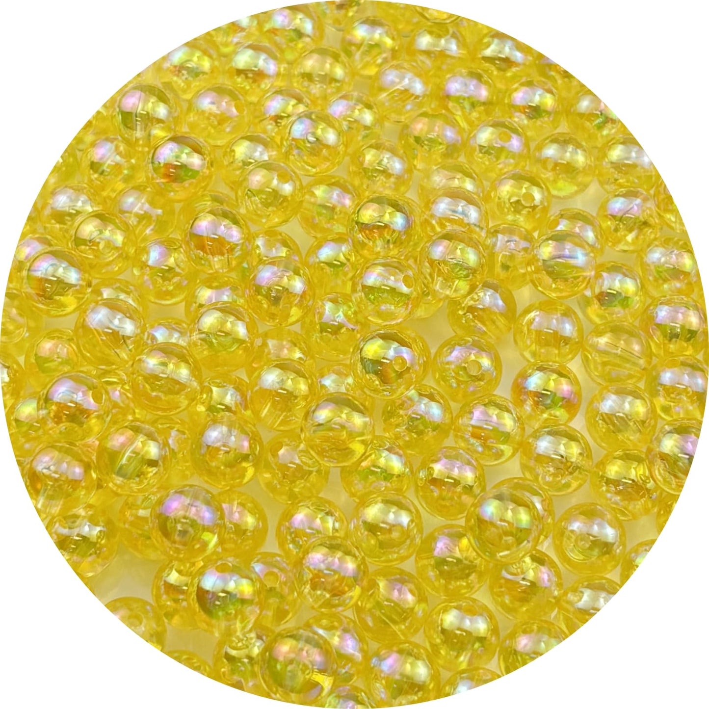 2000pcs 4mm Acrylic Round Beads AB Colors Acrylic Beads Round Spacer Beads with Hole for DIY Bracelet Necklace Jewelry Making Supplies Handmade Craft(Green AB) BST220