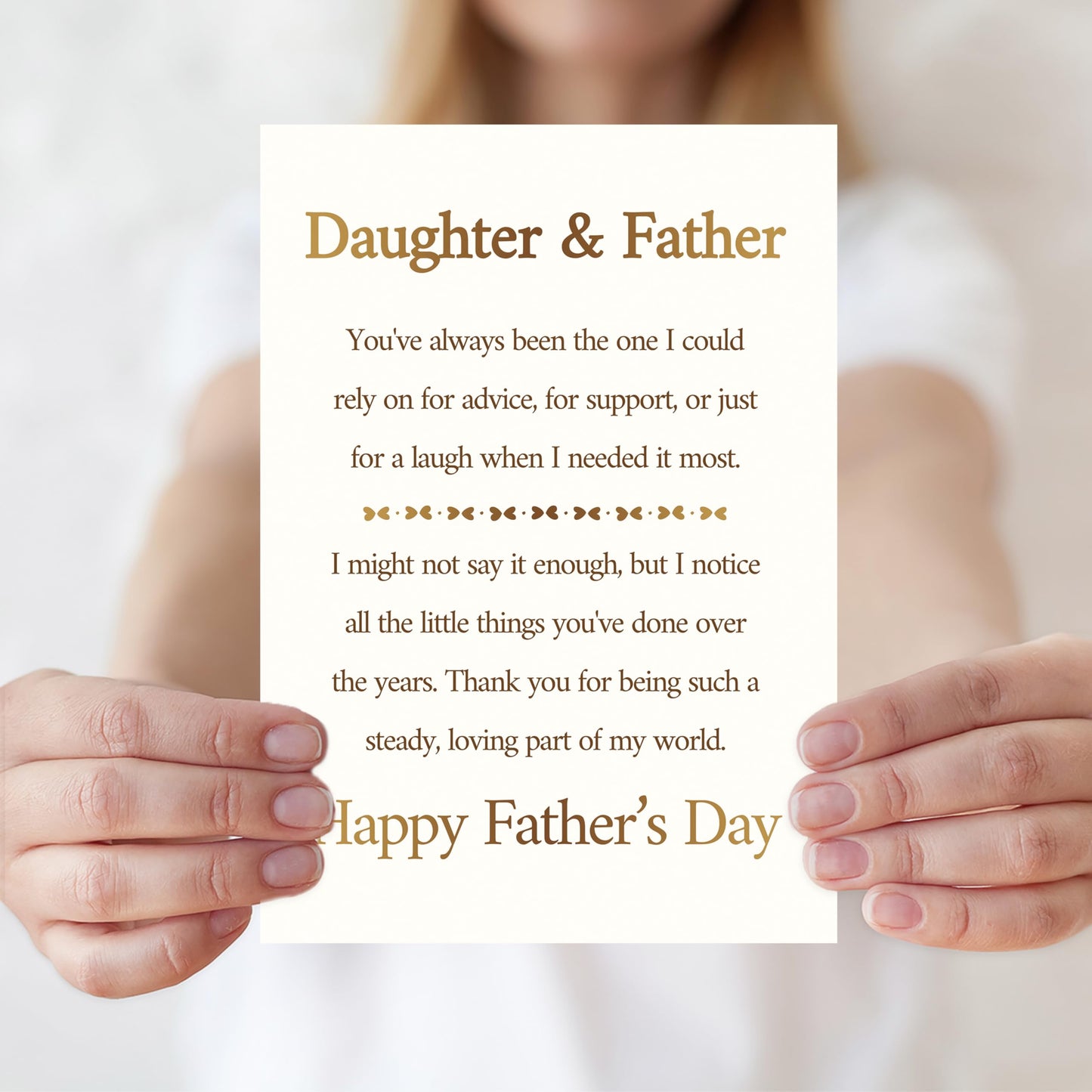 Fathers Day Card Gifts for Husband,Fathers Day Card Gifts from Wife,Happy Father's Day Cards Decorations Gifts For Husband,Heartfelt Appreciation Gift from Wife BST220