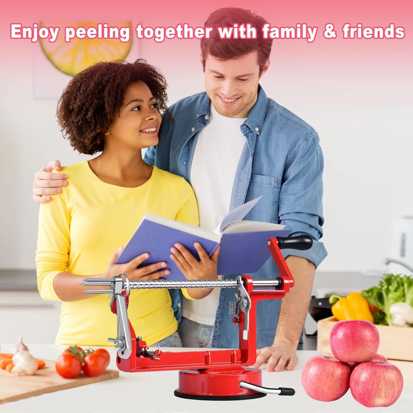 Apple Peeler, Slicer Corer Potato Peelers 3 In 1 16