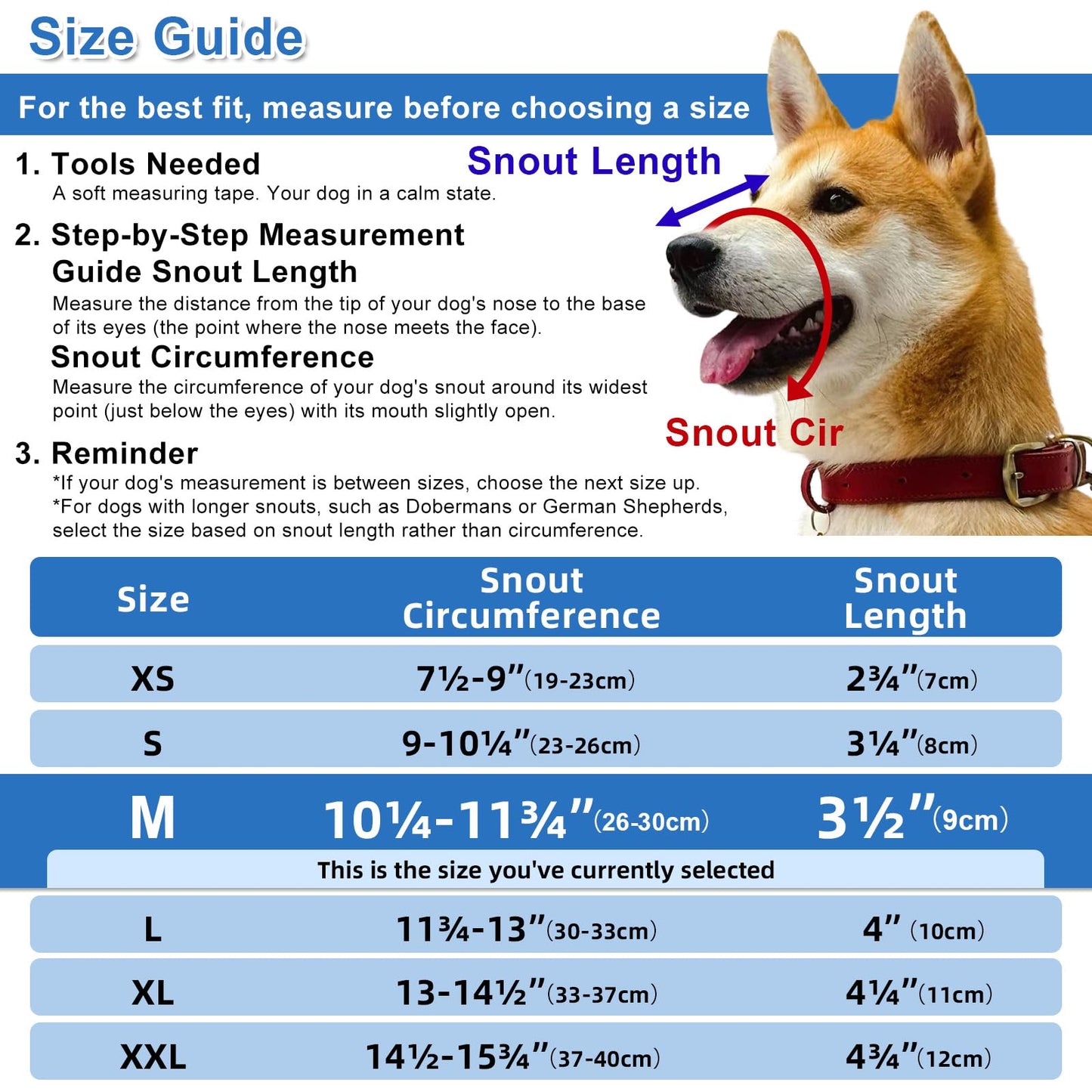 Dog Muzzle for Small Dogs, Bite Proof & Anti Licking - Soft TPR Safety Muzzle with Adjustable Hawk-Beak Design for Walking, Grooming, Vet Visits, Gentle and Breathable WN420