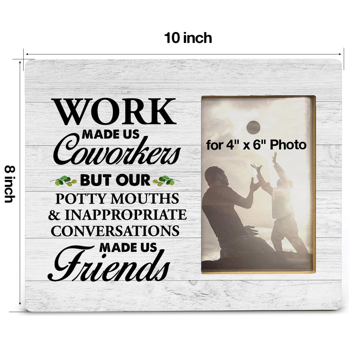 Yuzi-n Memorial Gifts for Loss of Brother Sympathy Wood Picture Frame | Remembrance Brothers Gifts, Memorial Picture Frame for 4x6 Inches Photo BST326H