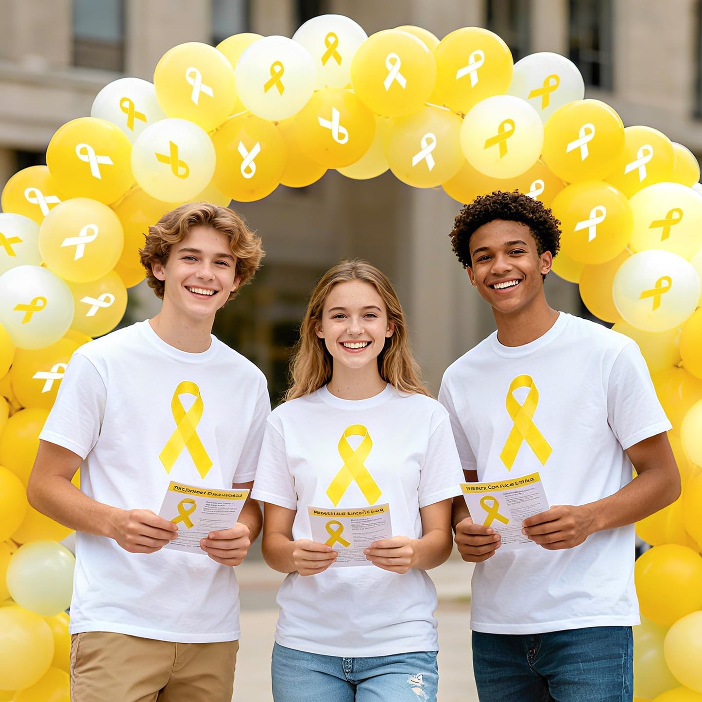 100 Pcs Red Ribbon Awareness Balloons 12 Inch Latex Red White Printed Balloon Arch Kit for Heart Health Fundraisers Community Campaigns Red Ribbon Week School Event Supplies BST220
