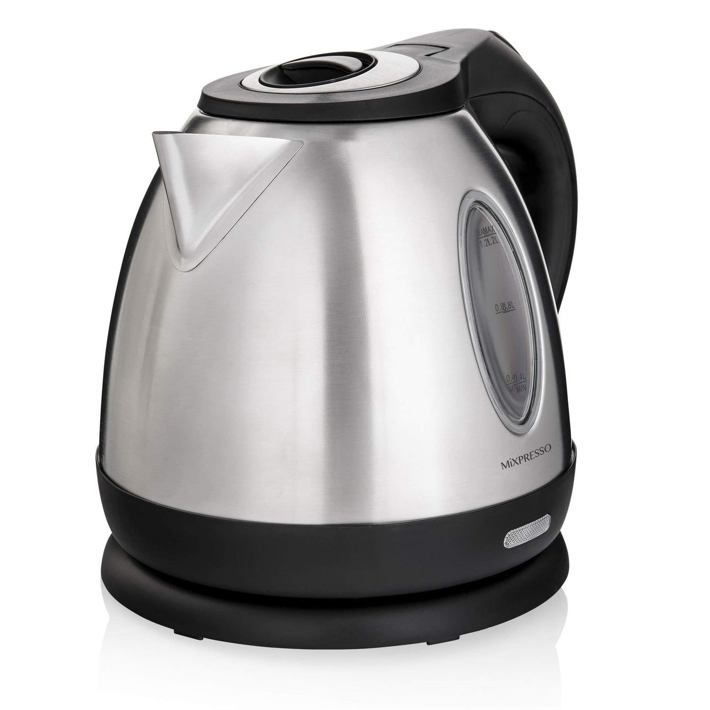 Mixpresso Electric Kettle Temperature Control, Hot Water Kettle Electric, Cordless 1 Liter Capacity, Keep Warm & LED Indicator, Auto-Shutoff, Boil-Dry Protection, Stainless Steel Electric Kettle BST220