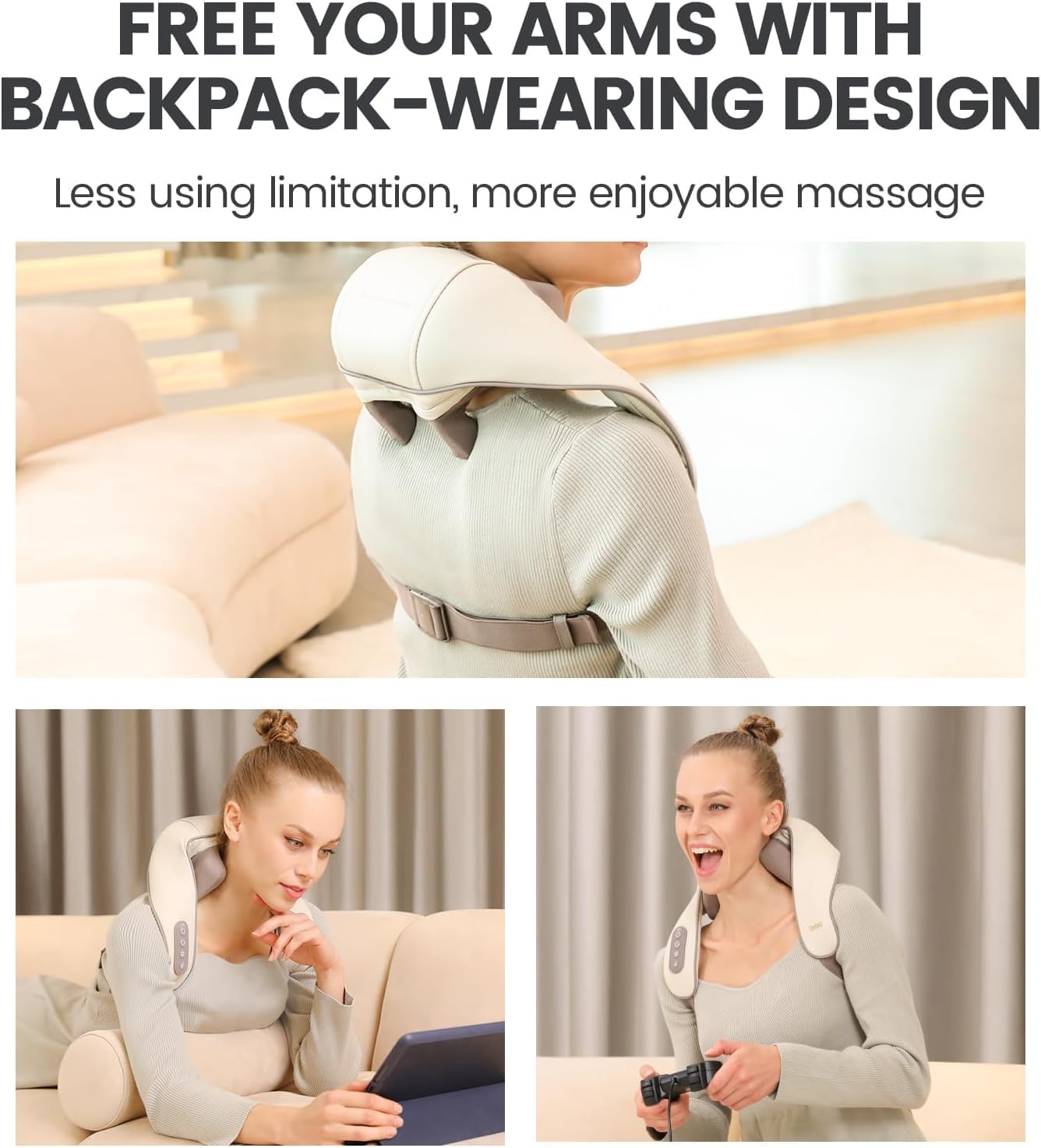 Breo N5 Mini Neck and Shoulder Massager with Heat 44