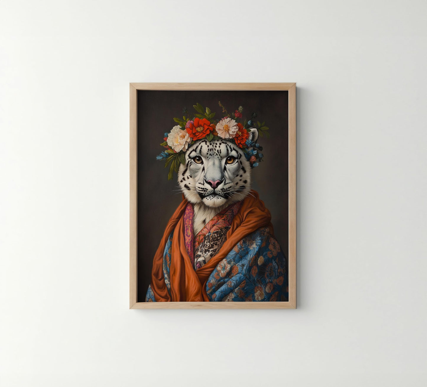Sloth Unframed Wall Art Print Poster, Kimono Bathroom Dressing Room Decor Posters Prints for Restroom Home Picture Painting Artwork Gallery 5 (Sloth, 10"L x 8"W, Unframed) BST220