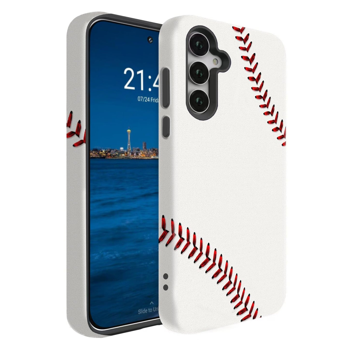 Compatible for Samsung Galaxy A15 5G Case, Dual Layer Heavy Duty 2 in 1 Shockproof Protective Phone Case,Burnt Wood American Flag WN420