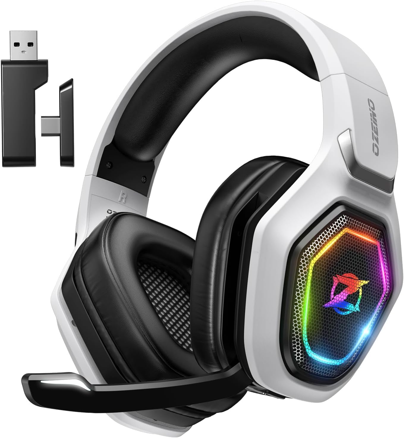 Ozeino 2.4GHz Wireless Gaming Headset for PC 69
