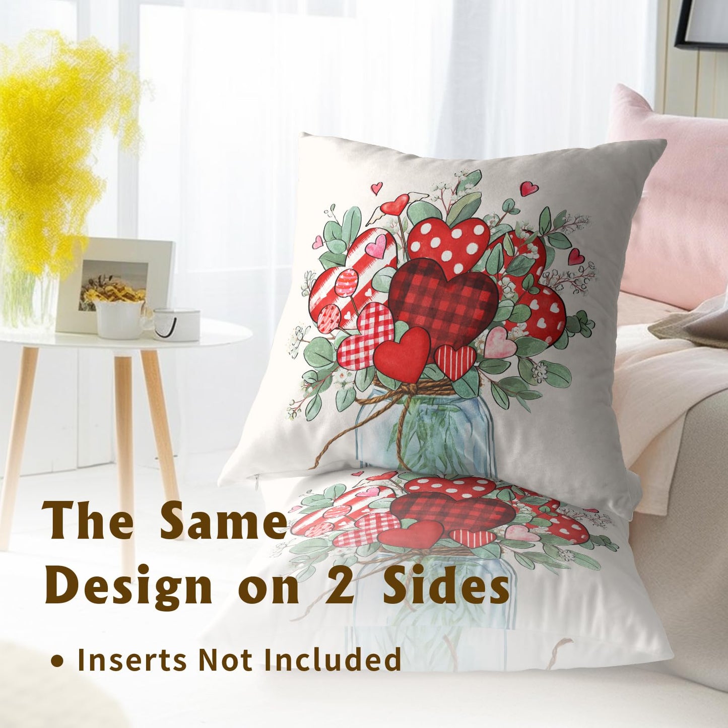 Fall Pumpkin Throw Pillow Cover 18x18inch Set of 2 Autumn Maple Leaf Pillowcases Orange Fall Leaves Cotton Cushion Case for Thanksgiving Farmhouse Home Couch Sofa Patio Decor BST202