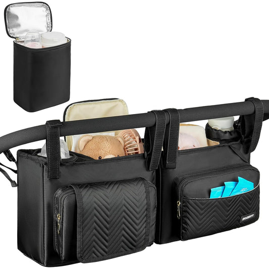 ZIOZERTT Double Stroller Caddy 100a