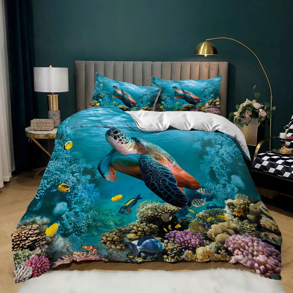 CVHOUSE Deer Hunting Duvet Cover Full Size,American Flag Bedding Set,Deer Theme Comforter for Boys Kids Teens,1 2 Pillowcases 3 Piece Full 79'x89' BST220