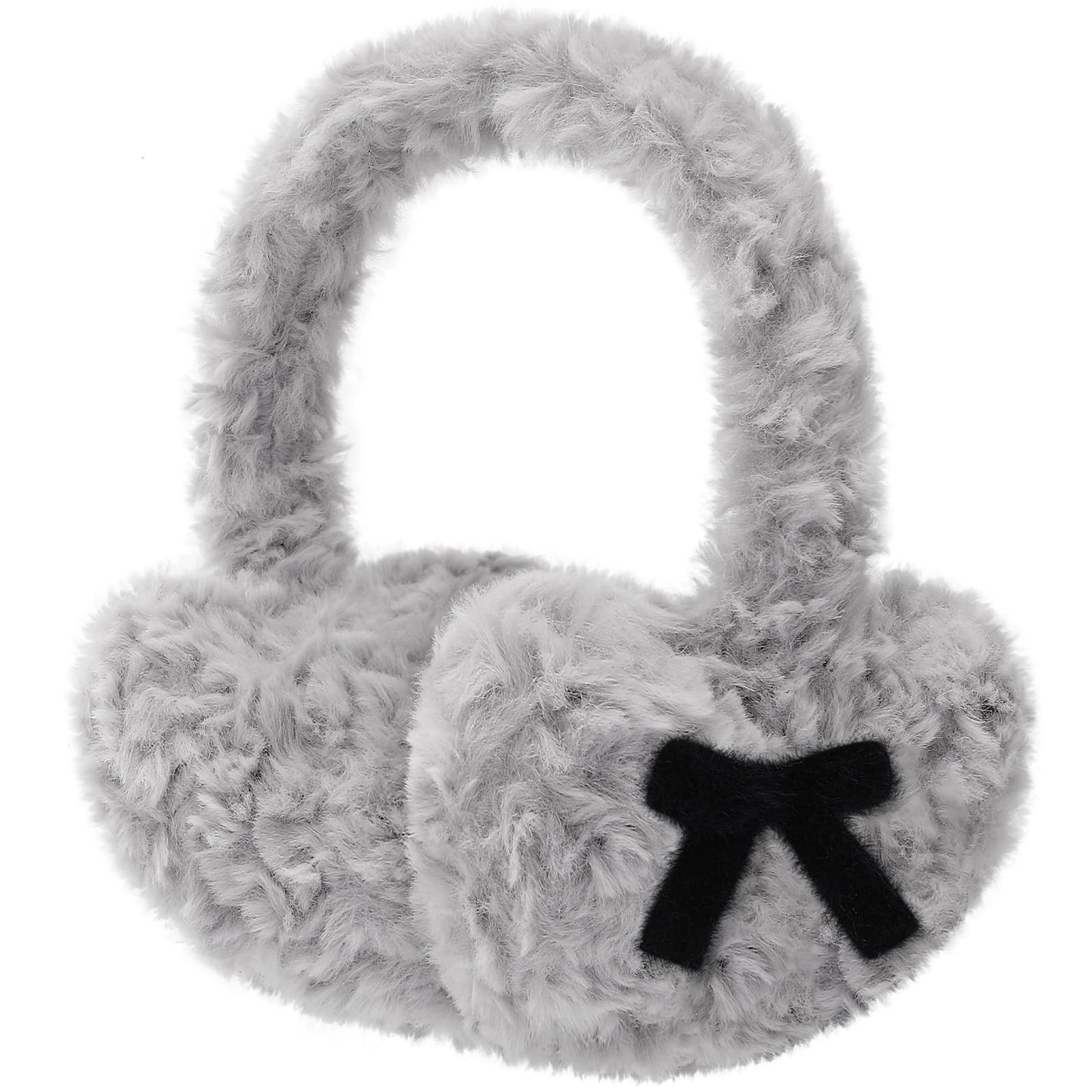 Valentines Day Gifts for Her Earmuffs for Women, Foldable & Fuzzy Ear Muffs for Outdoor Activities WN420
