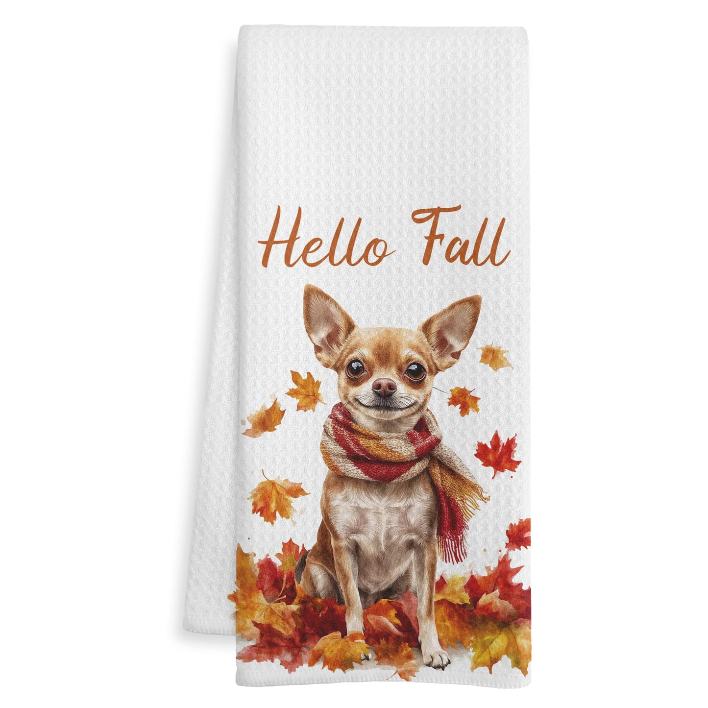 Funny Chihuahua Gifts Hand Towels for Bathroom, Chihuahua Gifts for Women Men Decorative Hand Towels for Kids Guest Bathroom Washroom Power Room Vanity Half Bath, 16X24 Inch BST326L