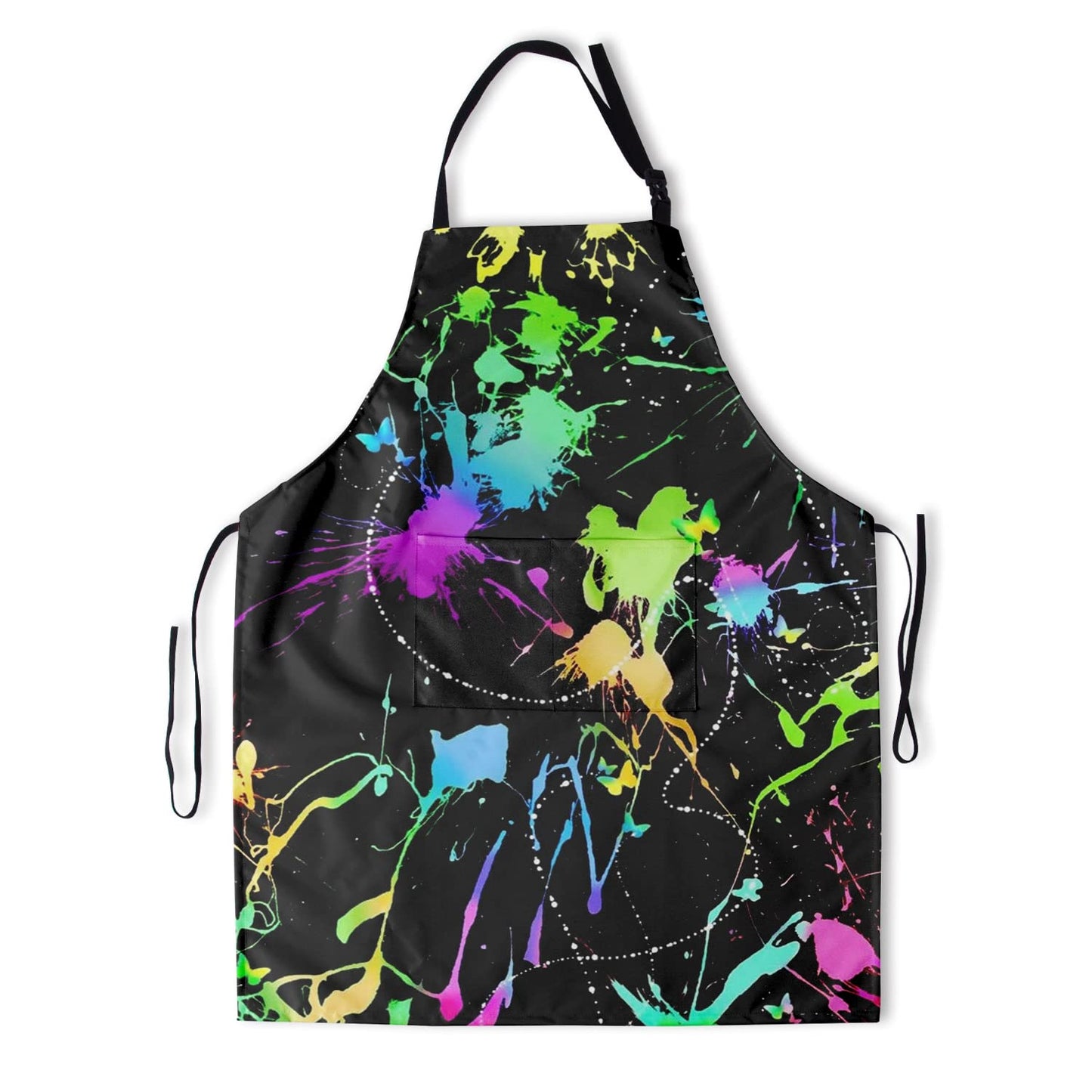 Giwawa Unisex Adult Apron Waterproof Stain Resistant Kitchen Cooking Apron with 2 Pockets for BBQ Grill Painting BST326H
