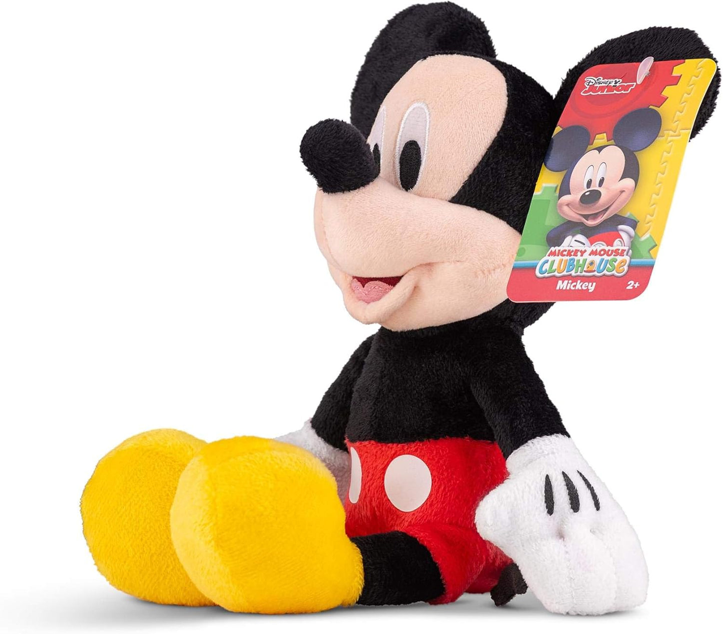 Disney Mickey Mouse Small Child Plush Toy Stuffed Character Doll - Cute, Soft & Huggable 11 Inch Original Minnie Mouse & Friends Mini Bean Bag Figure for Baby, Toddlers, Girls, Boys & Adults