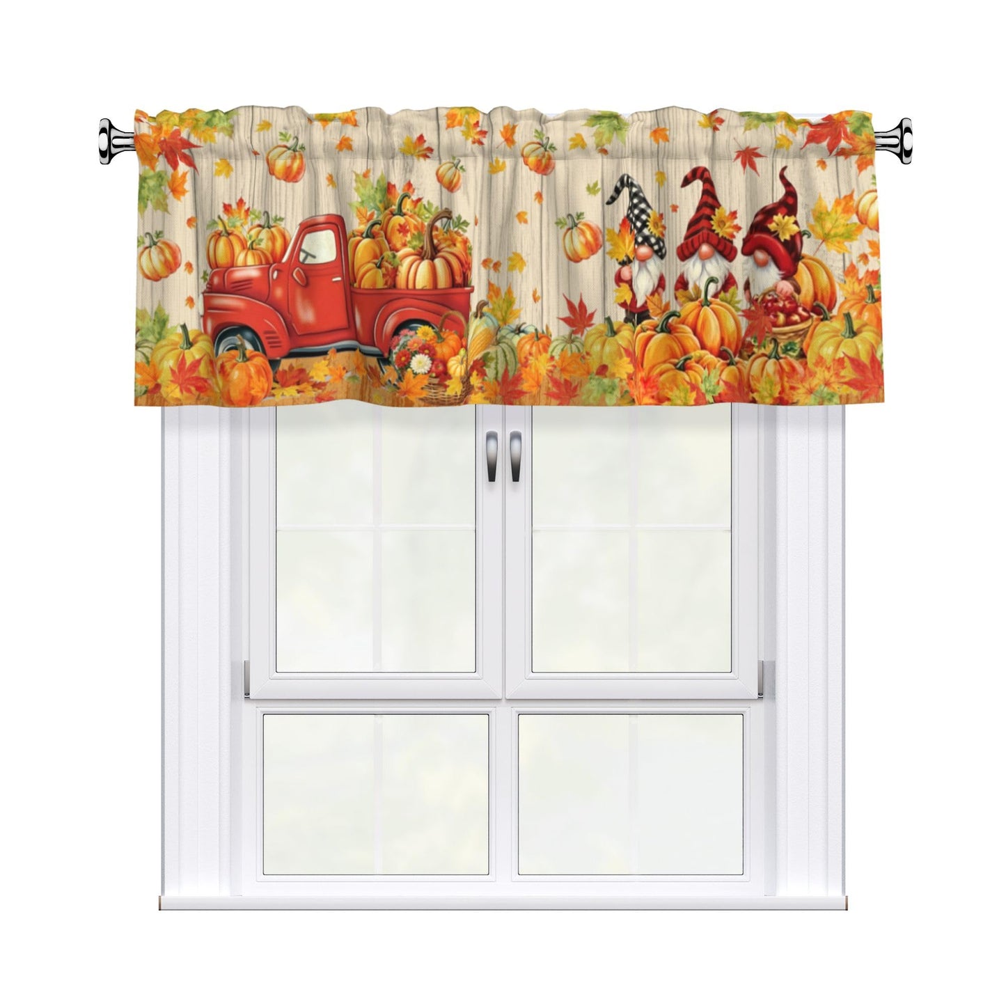 Easter Valances for Windows - Pink Spring Cafe Curtains Floral Bunny Short Curtains for Living Room Bathroom Bedroom Basement BST202
