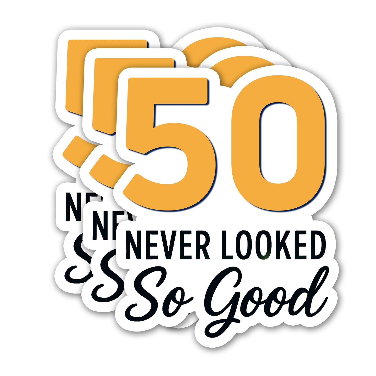 (3PCS) 83 Never Looked So Good Sticker – Happy 83th Birthday, Waterproof Vinyl Decals for Party Decor, Scrapbooking, Water Bottles, Laptops, Size 3" x 2.5" BST202