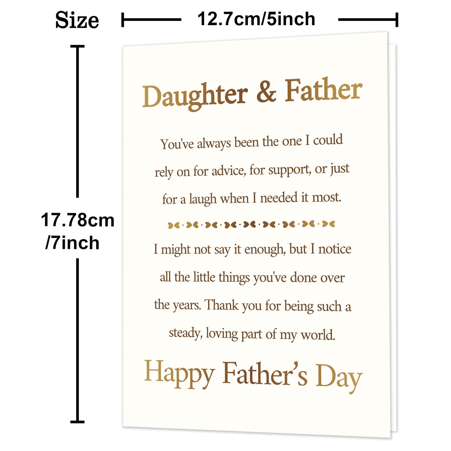 Fathers Day Card Gifts for Husband,Fathers Day Card Gifts from Wife,Happy Father's Day Cards Decorations Gifts For Husband,Heartfelt Appreciation Gift from Wife BST220