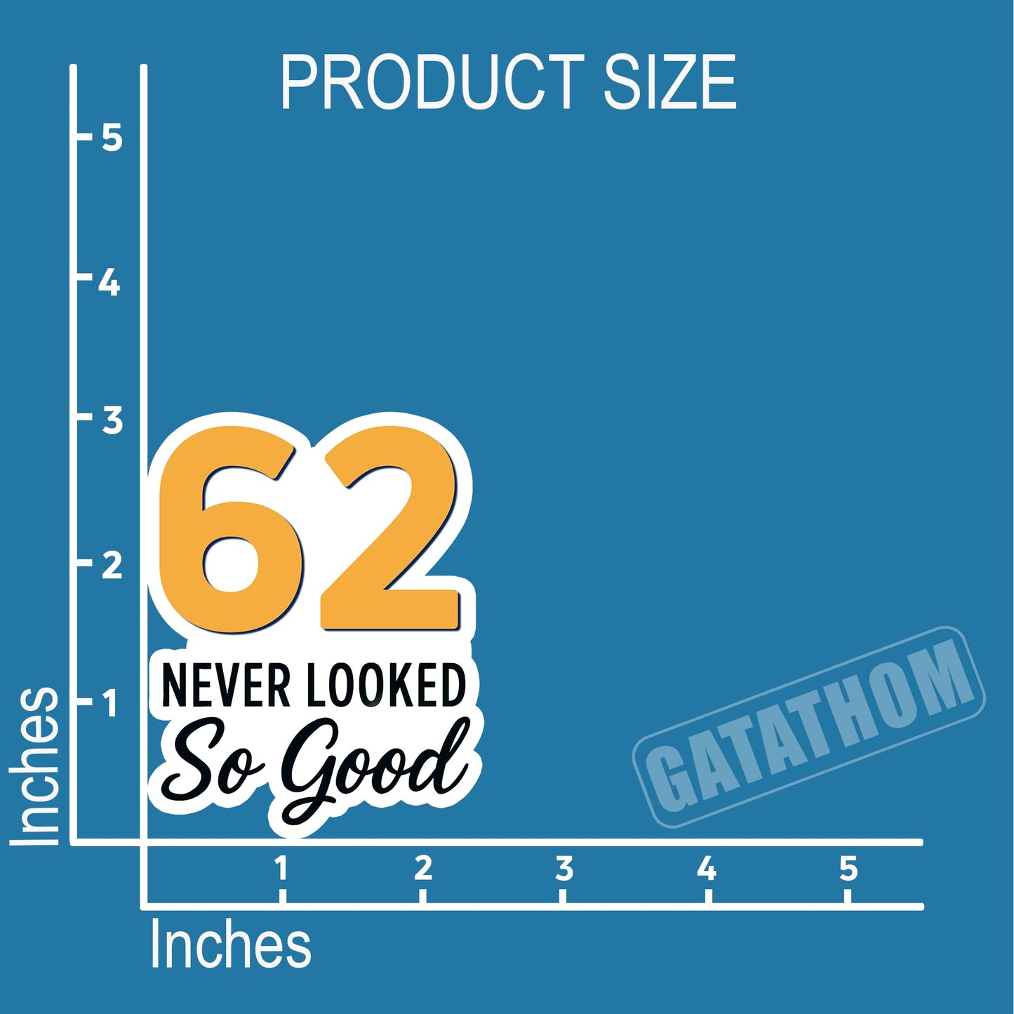 (3PCS) 83 Never Looked So Good Sticker – Happy 83th Birthday, Waterproof Vinyl Decals for Party Decor, Scrapbooking, Water Bottles, Laptops, Size 3" x 2.5" BST202