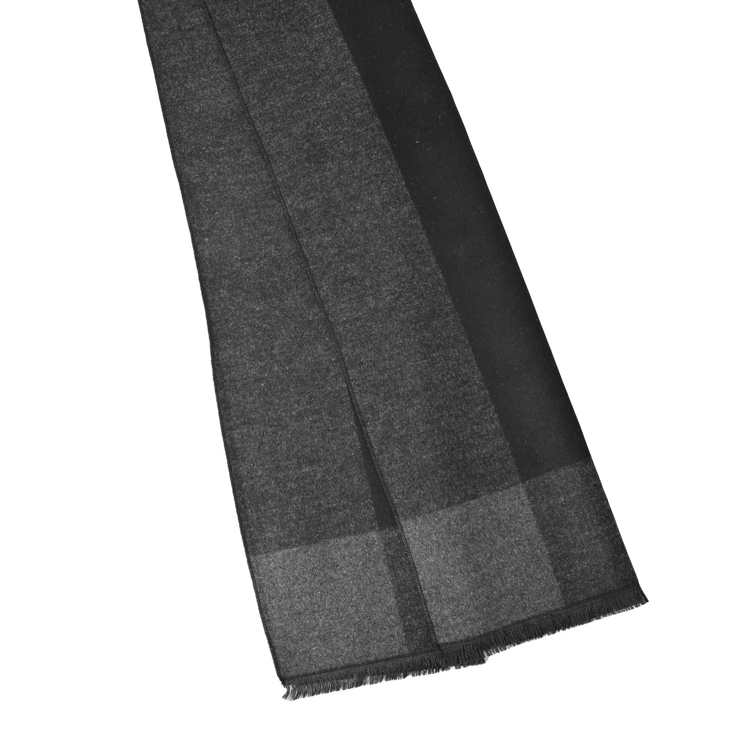 Mens Winter Scarf Cashmere Feel Warm Scarves Long Plaid Tassel Scarf for Men WN420