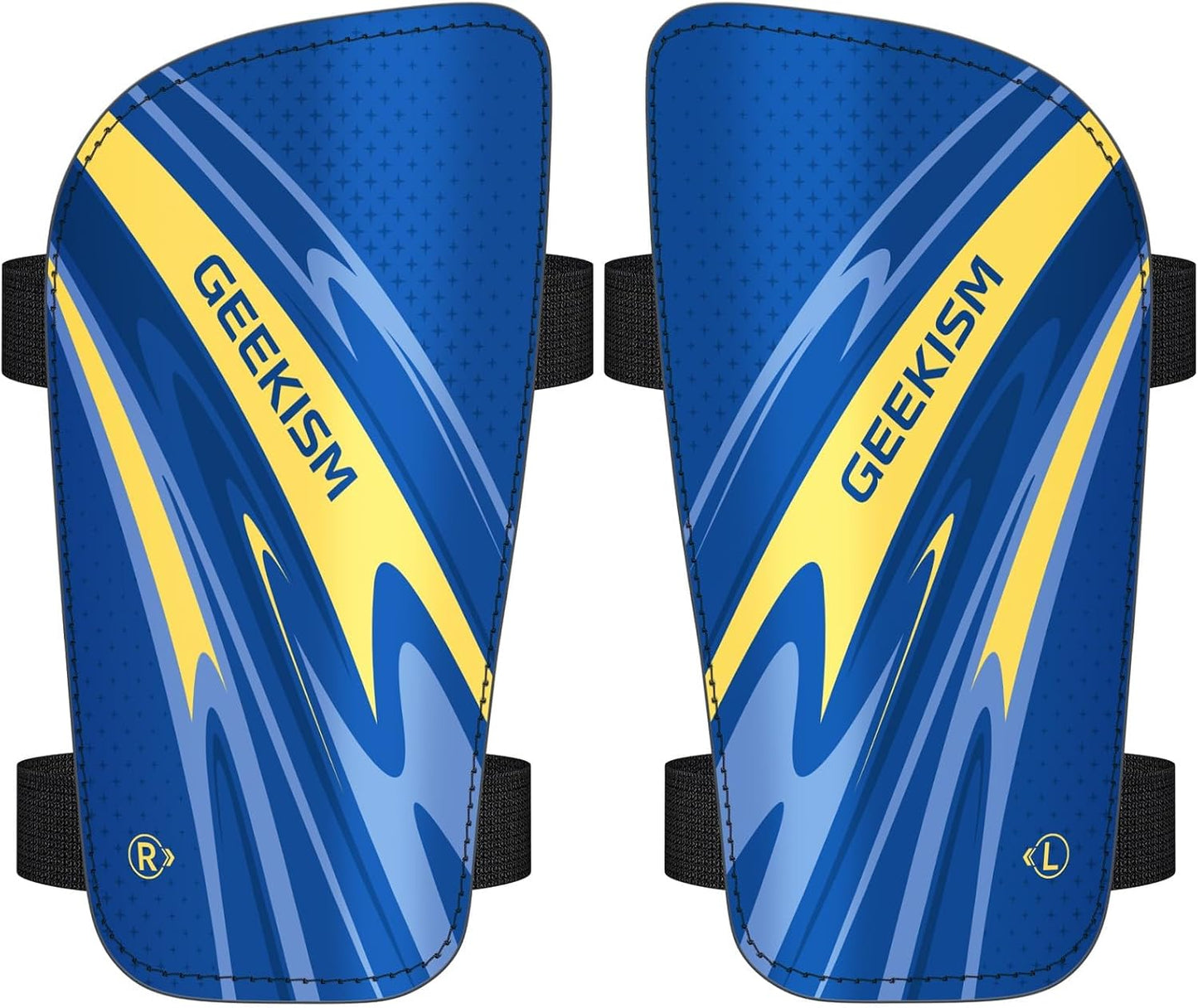 Soccer Shin Guards for Youth Kids Toddler - Soccer Shin Pads for Teens & Men, Protective Football Gear for 3-16 Years Boys Girls & Adult, World Cup Lightweight Soccer Equipment WN420