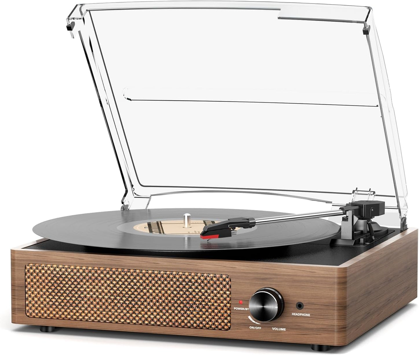 Record Player for Vinyl with 2 Build-in Speakers 36
