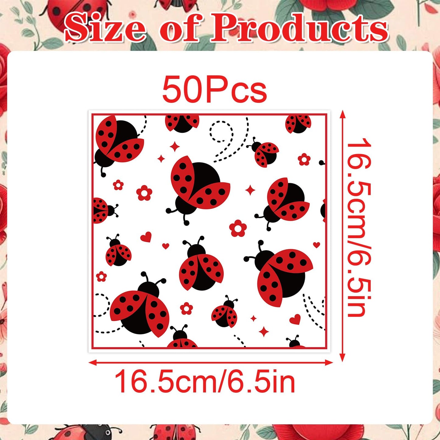 Gameza July Christmas Party Decorations, 50PCS There's Some Hohoho's in July Disposable Paper Napkins Decoration, Summer Xmas Beach Napkins Decor Supplies BST220