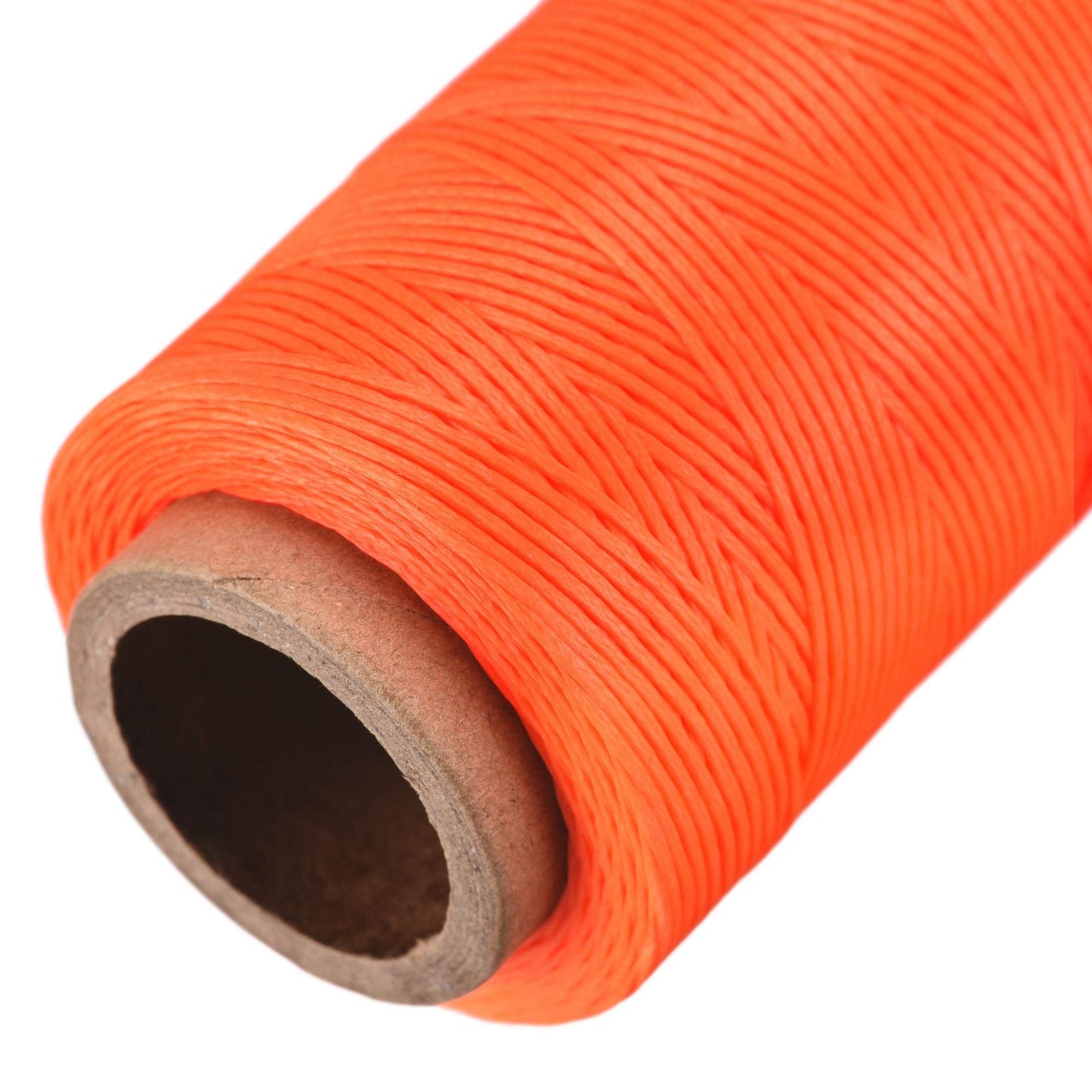 uxcell Leather Sewing Thread 186 Yards 210D/1mm Polyester Waxed Cord for Manual Sewing, Wheat BST326H