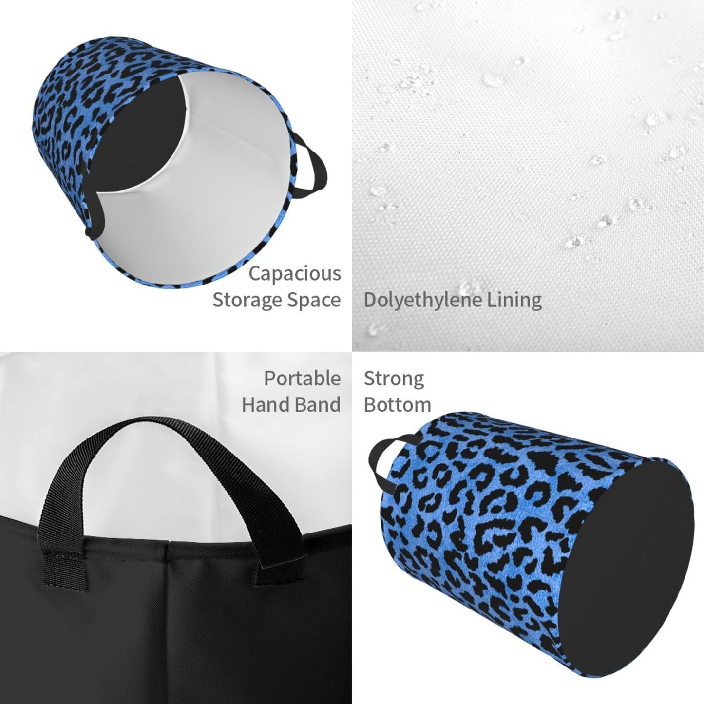 Basketball Round Laundry Hamper Basket Ball Texture Storage Basket Toys Clothes Organizer Bin For Home Bathroom Bedroom Dorm Nursery, 62l BST202