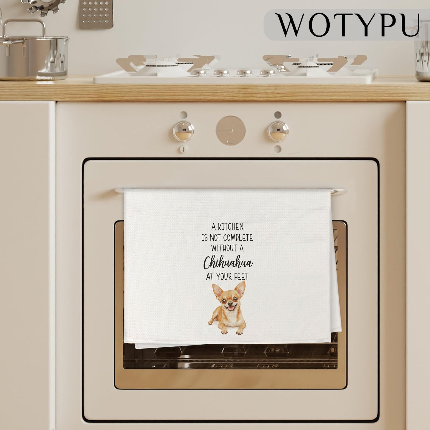Funny Chihuahua Gifts Hand Towels for Bathroom, Chihuahua Gifts for Women Men Decorative Hand Towels for Kids Guest Bathroom Washroom Power Room Vanity Half Bath, 16X24 Inch BST326L