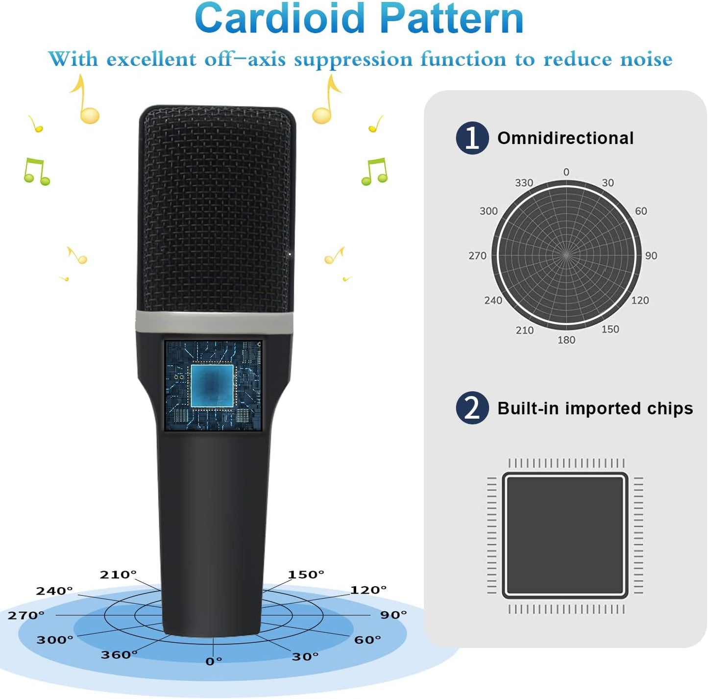Condenser Streaming Microphone 95-97