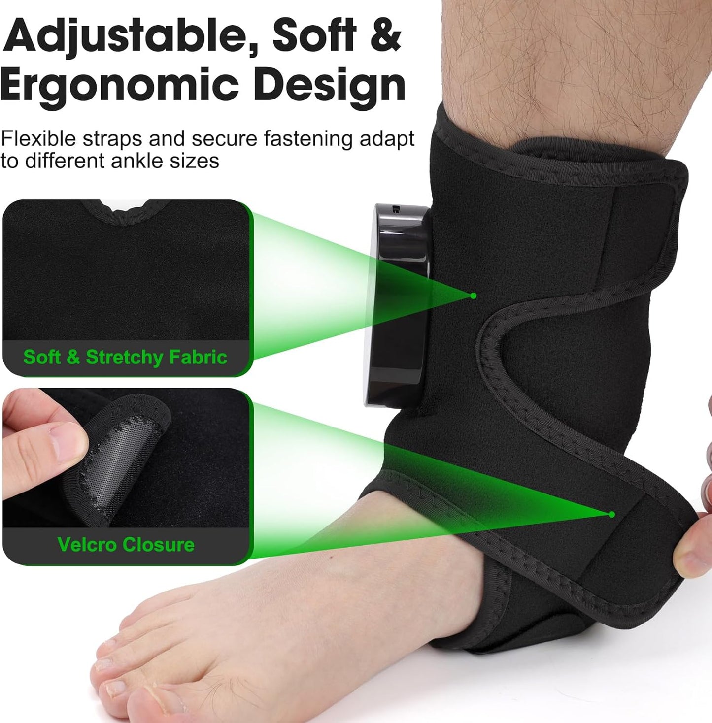 Cordless Ankle Massager for Pain Relief 40